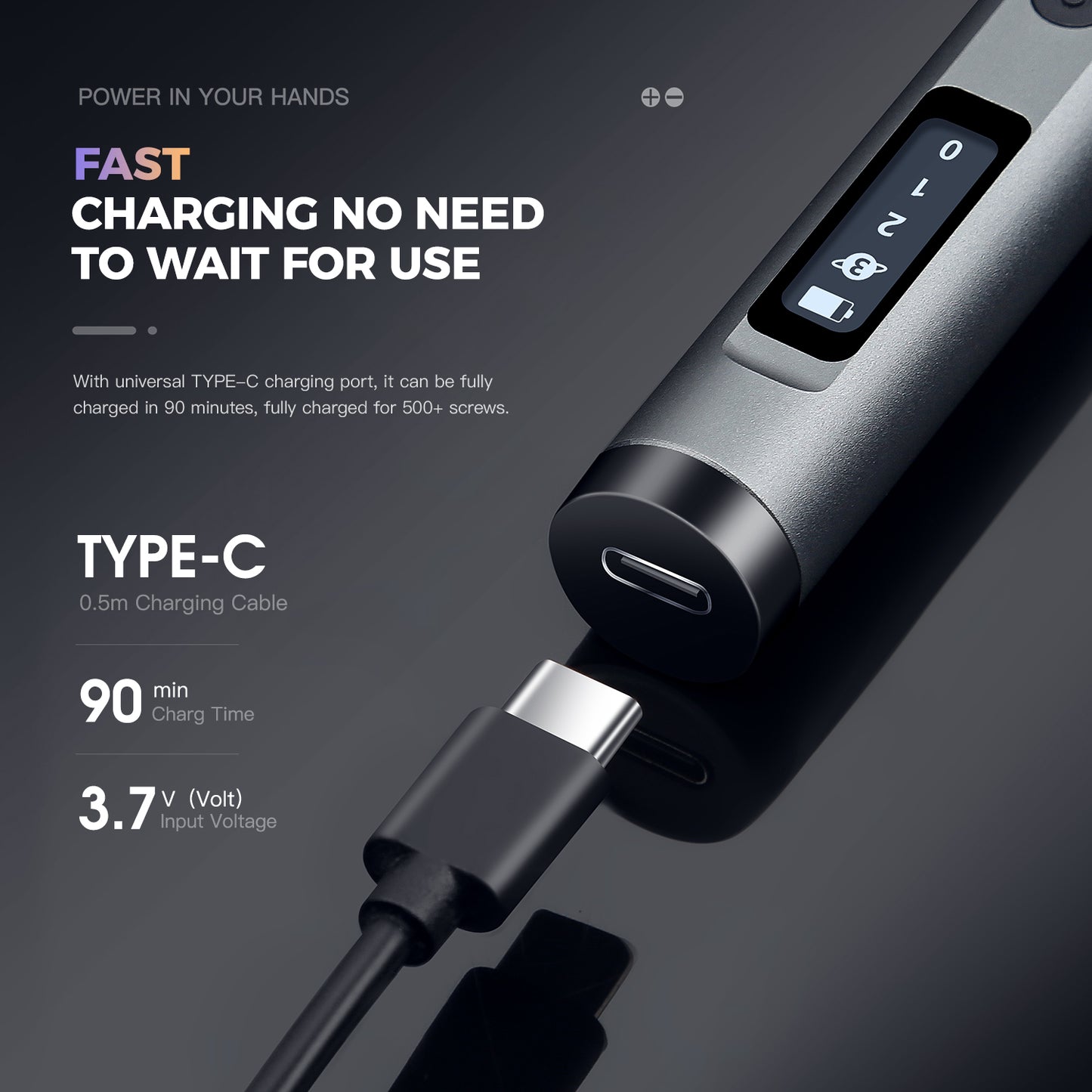 Liulon LL-ET62 62 In 1 Electric Screwdriver Set With 3 Adjustable Gears